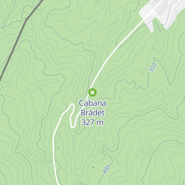Map of Cabana Brădet