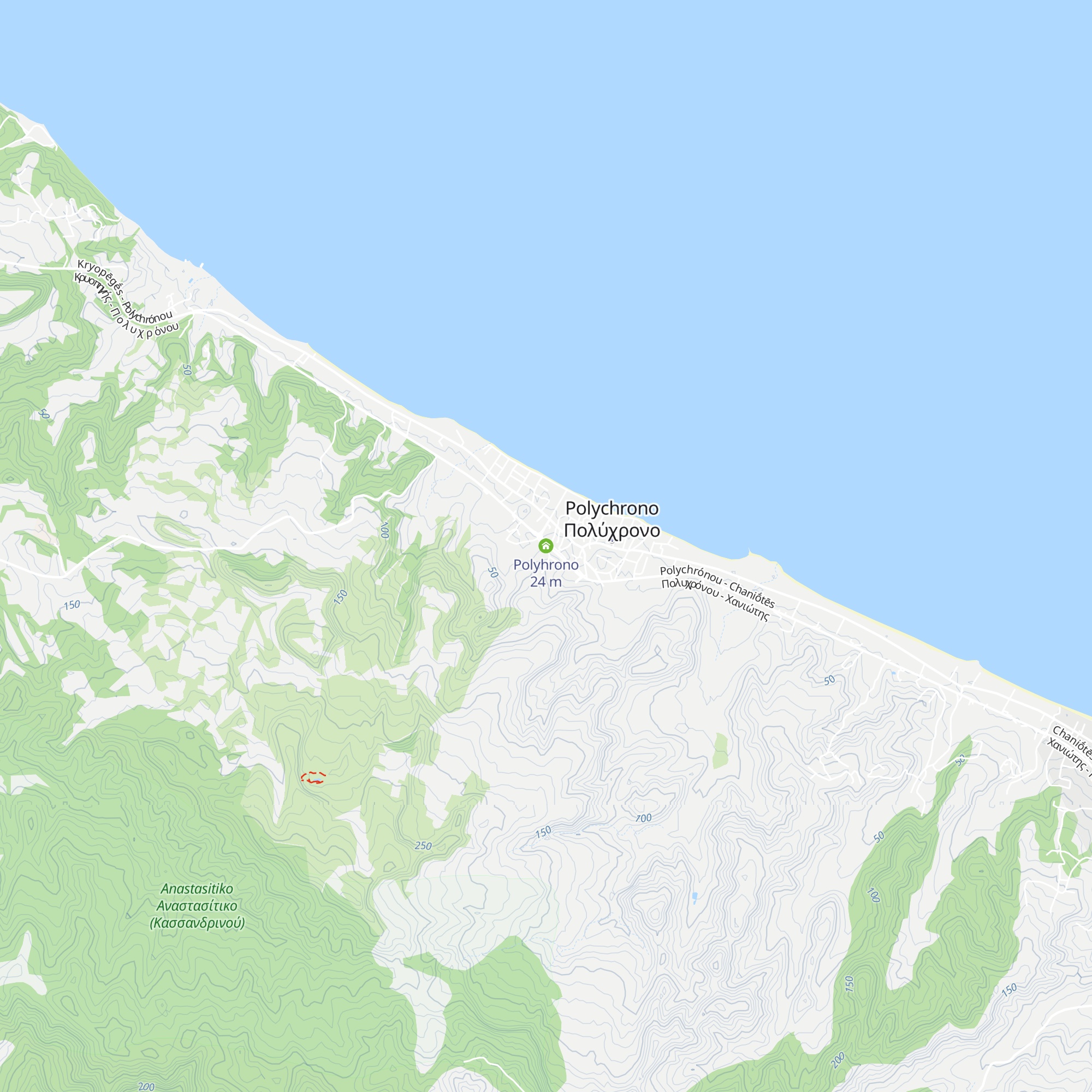 Polyhrono map