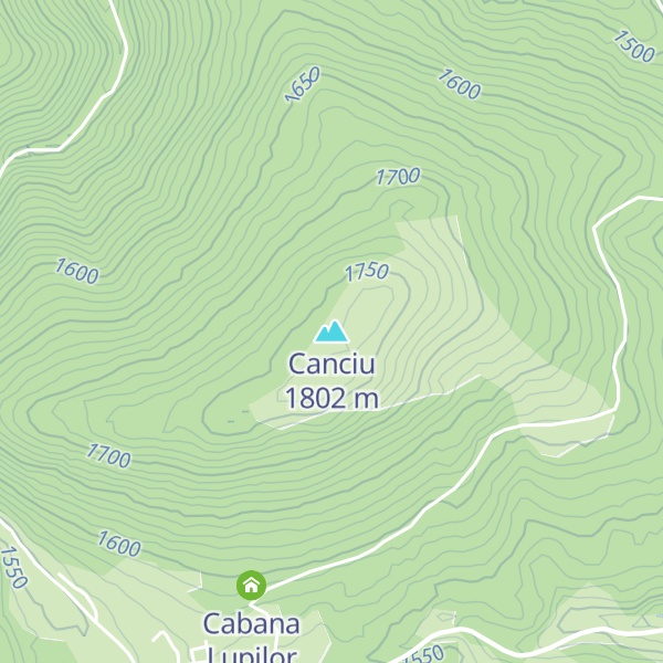 Map of Canciu