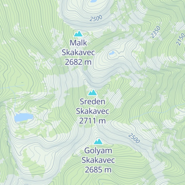 Map of Sreden Skakavec