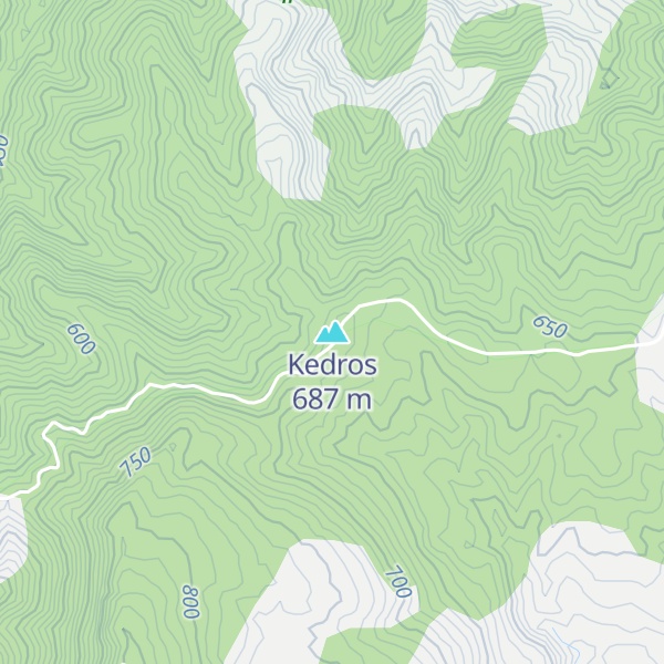 Map of Kedros