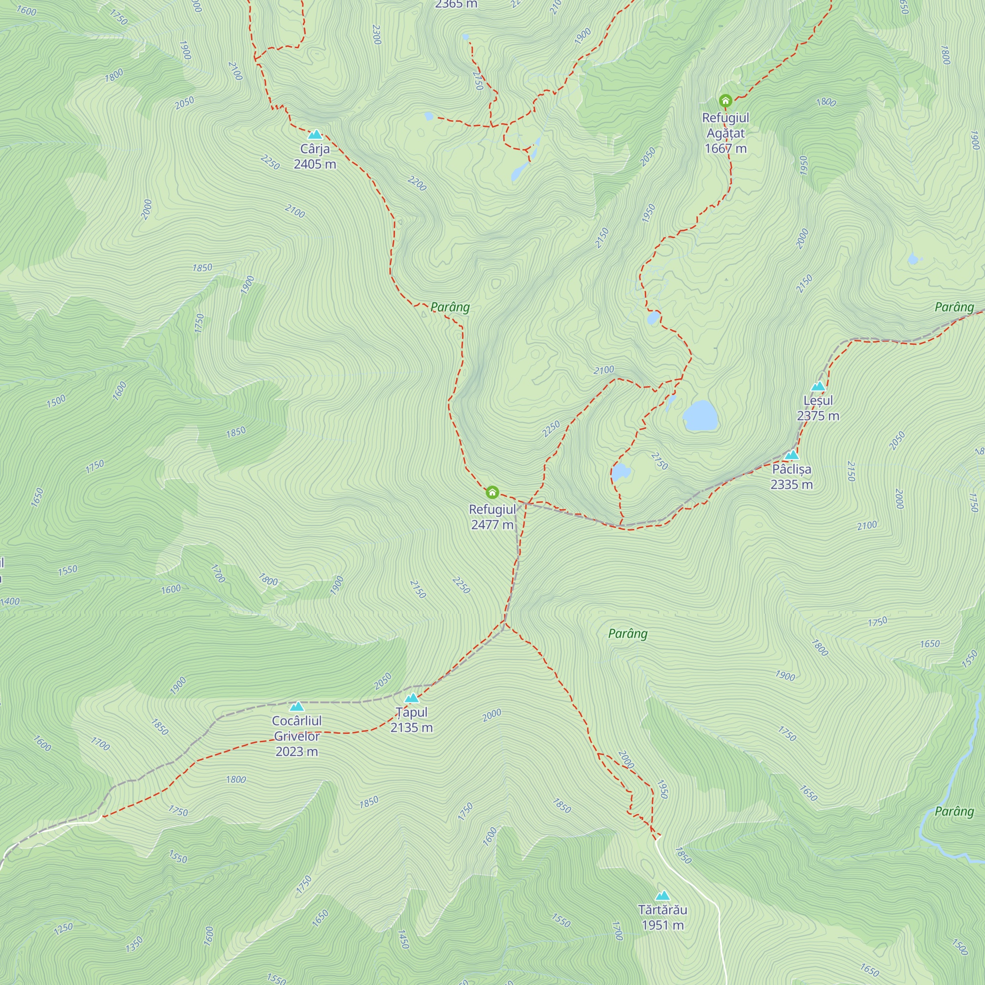 Refugiul map
