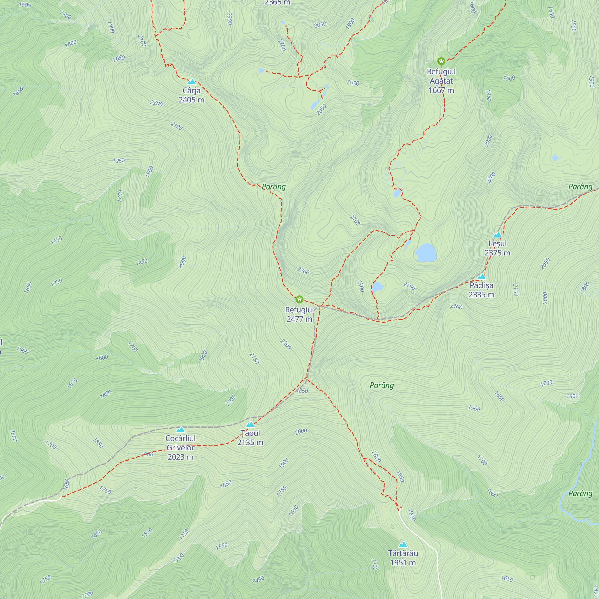 Refugiul map