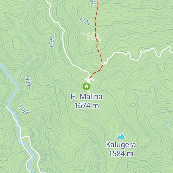 Map of H. Malina