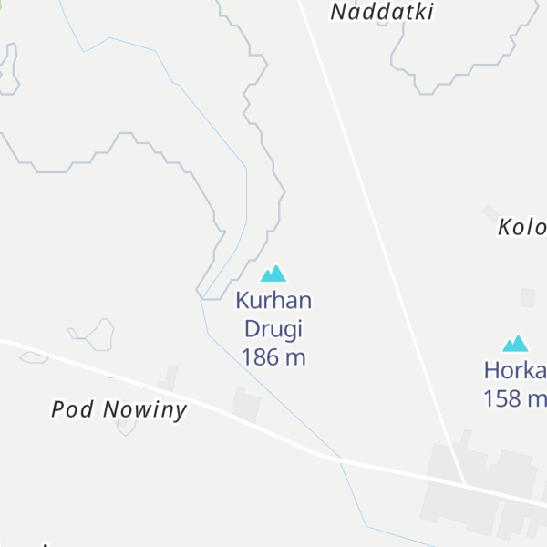 Map of Kurhan Drugi