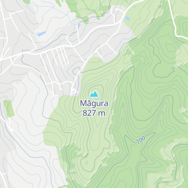 Map of Măgura