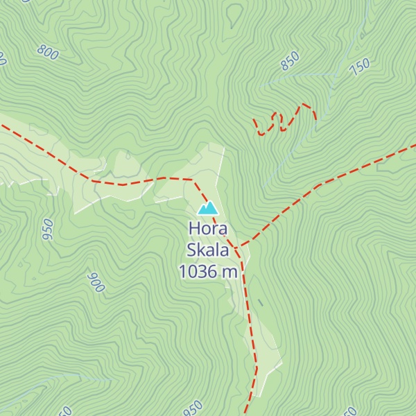 Map of Hora Skala