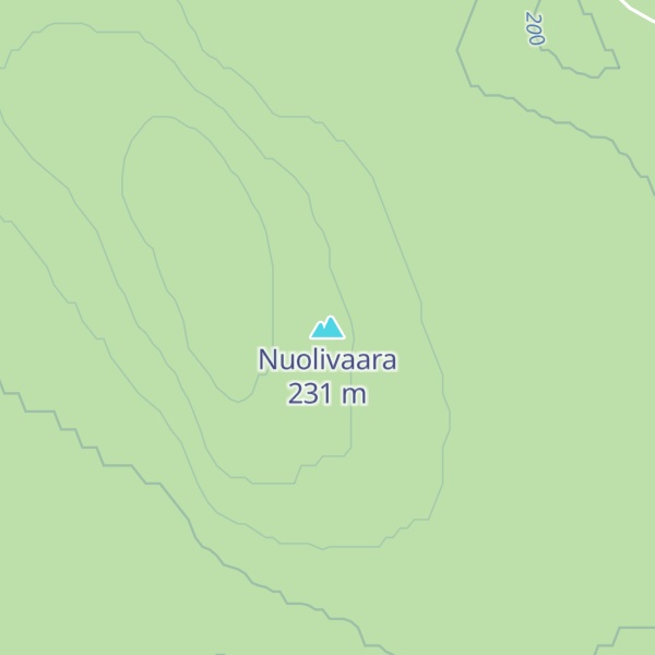 Map of Nuolivaara