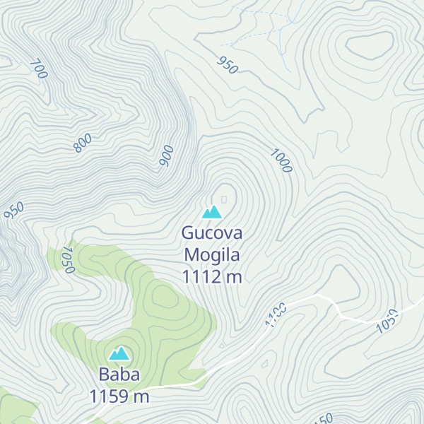 Map of Gucova Mogila