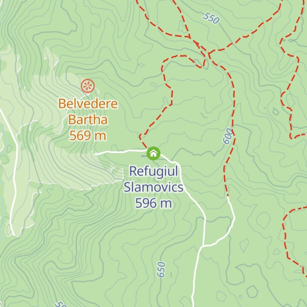 Map of Refugiul Slamovics