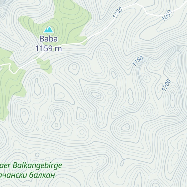 Map of Radina Mogila
