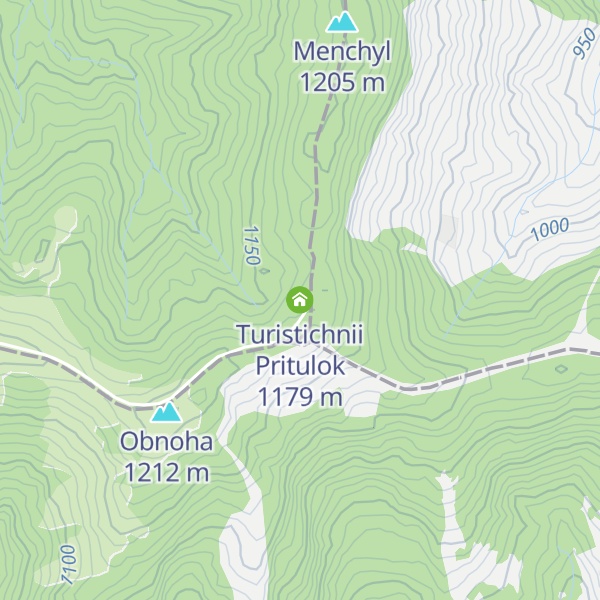 Map of Turistichnii Pritulok