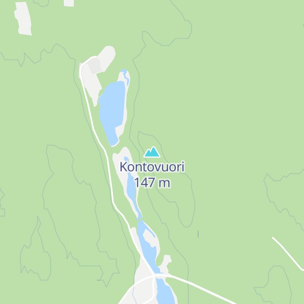 Map of Kontovuori