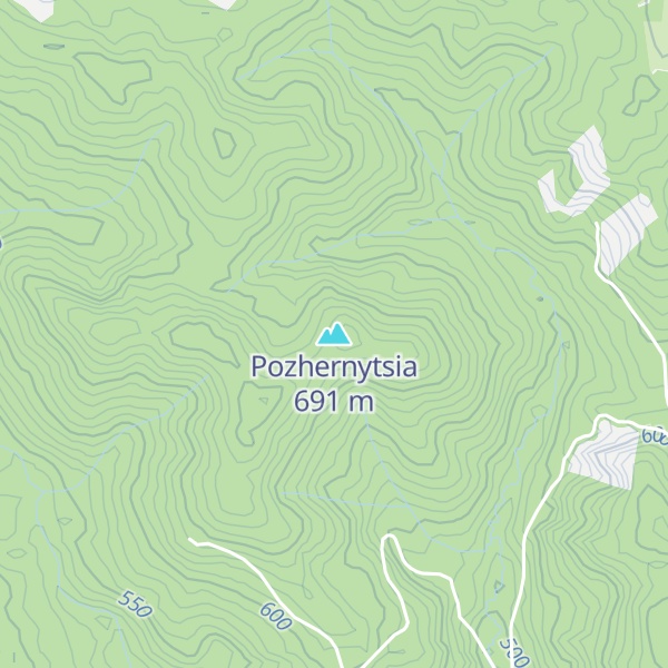 Map of Pozhernytsia