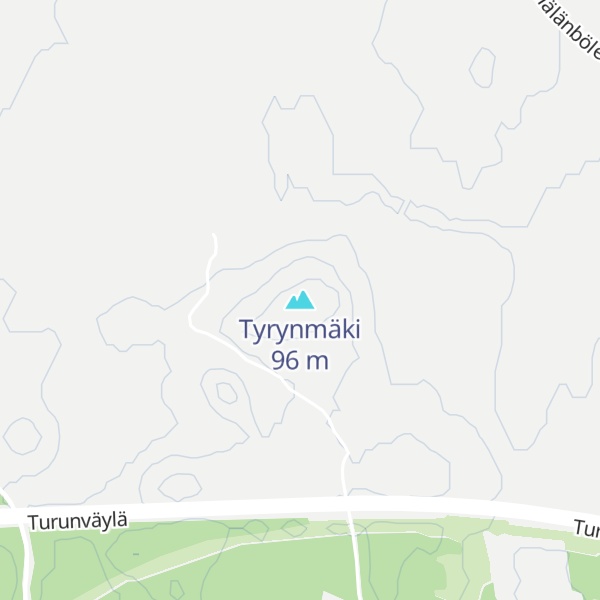 Map of Tyrynmäki