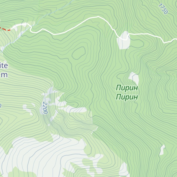Map of Z. Partizanska Koliba