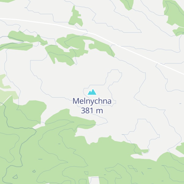 Map of Melnychna