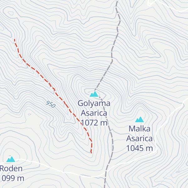 Map of Golyama Asarica