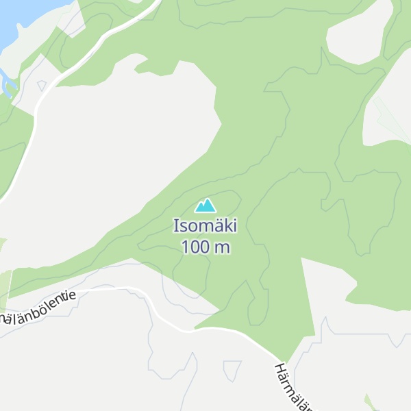 Map of Isomäki