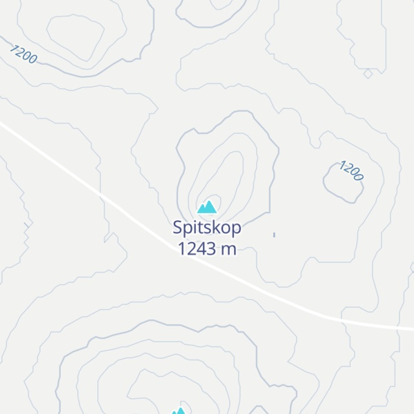 Map of Spitskop