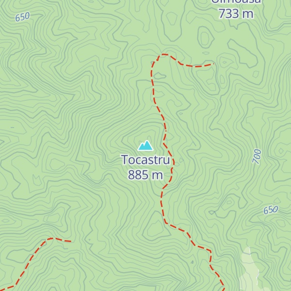 Map of Tocastru