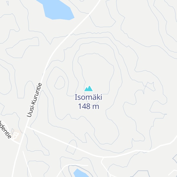 Map of Isomäki
