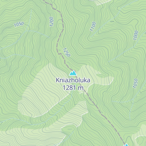 Map of Kniazholuka