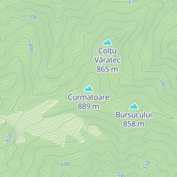 Map of Curmatoare