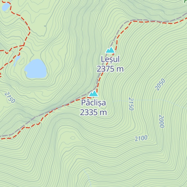 Map of Pâclișa