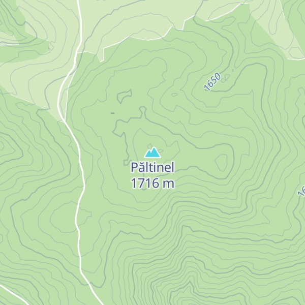 Map of Păltinel