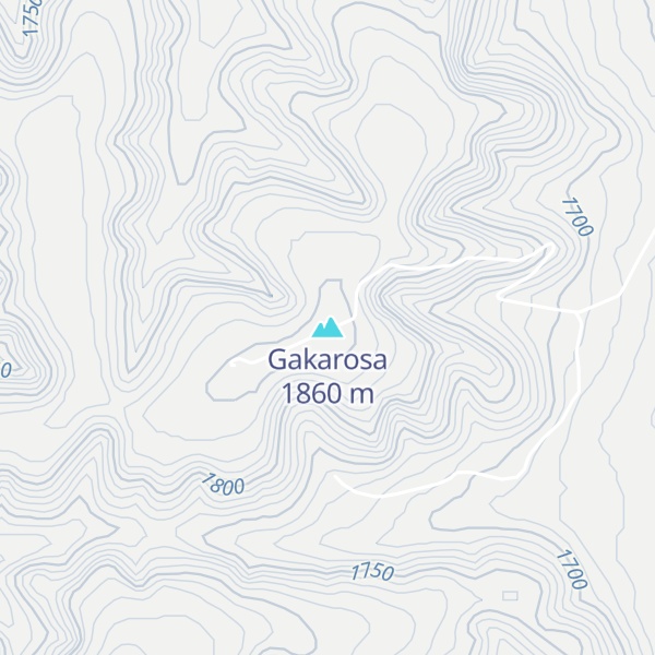 Map of Gakarosa