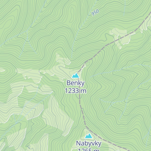 Map of Benky