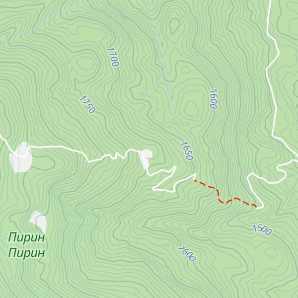 Map of Z. Dlgata Polyana