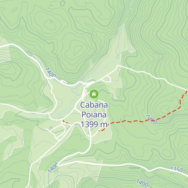 Map of Cabana Poiana