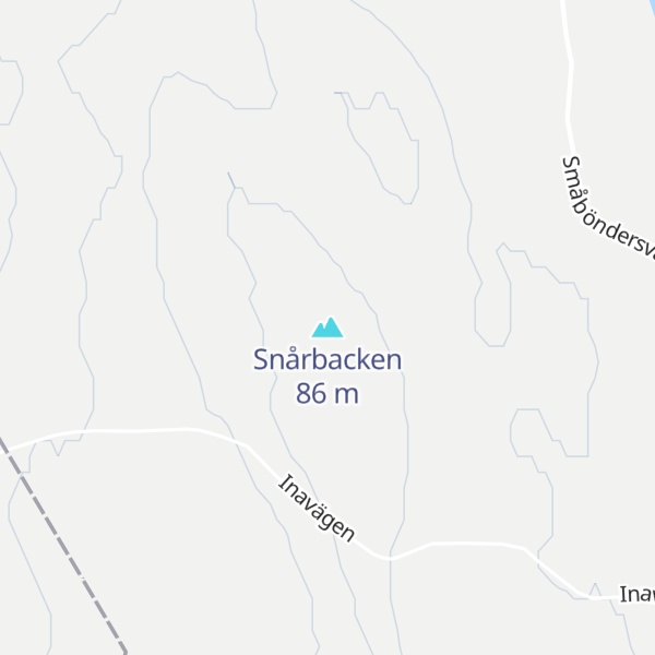 Map of Snårbacken