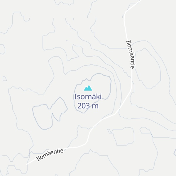 Map of Isomäki