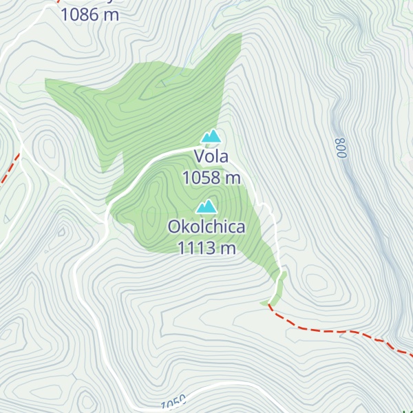 Map of Okolchica