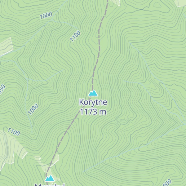 Map of Korytne