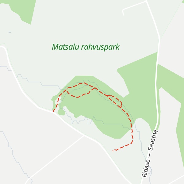 Map of Salevere Salumägi