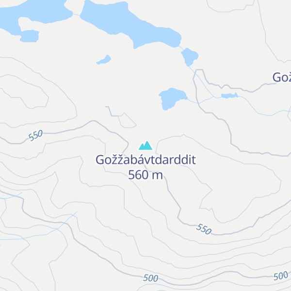 Map of Gožžabávtdarddit