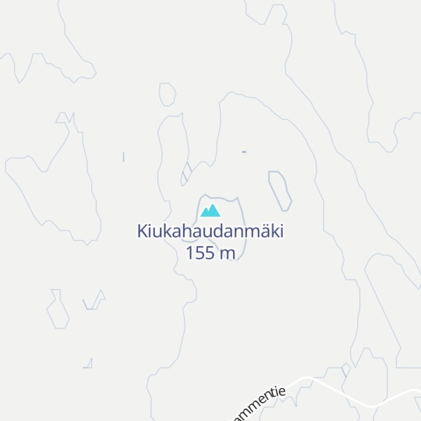 Map of Kiukahaudanmäki
