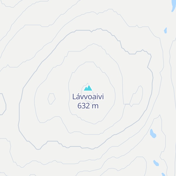Map of Lávvoaivi