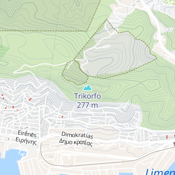 Map of Trikorfo
