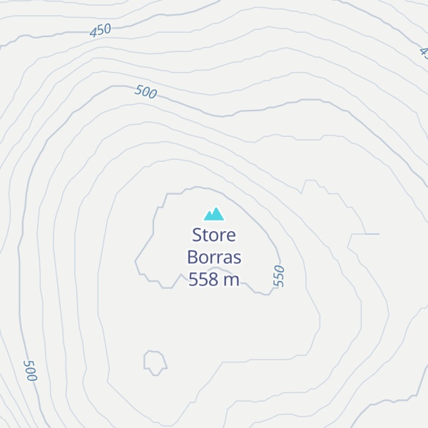 Map of Store Borras