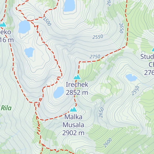 Map of Irechek