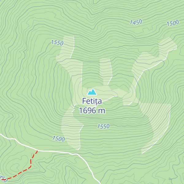Map of Fetița