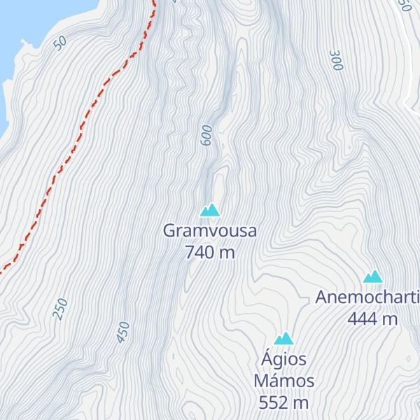 Map of Gramvousa