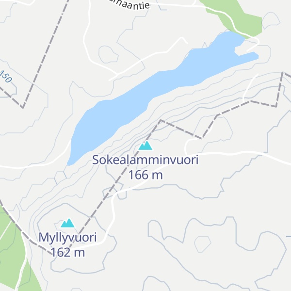 Map of Sokealamminvuori