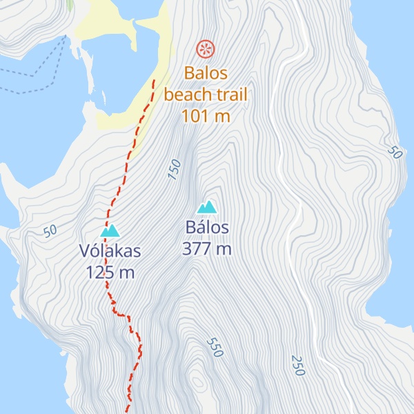 Map of Bálos