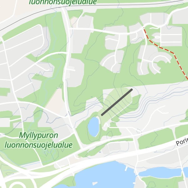 Map of Kalkunvuori